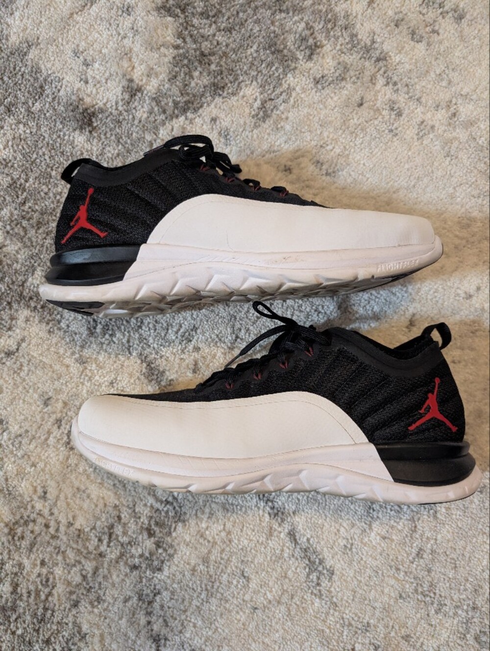 Nike Air Jordan Trainer Prime Playoff XII Black White Red Size 10